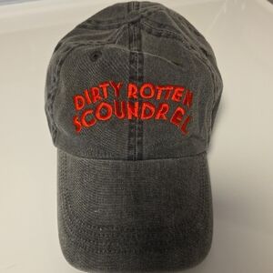 Anvil "Dirty Rotten Scoundrel" Baseball Style Cap from the Broadway Show